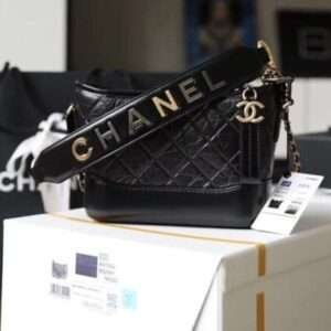 Chanel Gabrielle With Gold Lock Full Box Woman’s 20cm