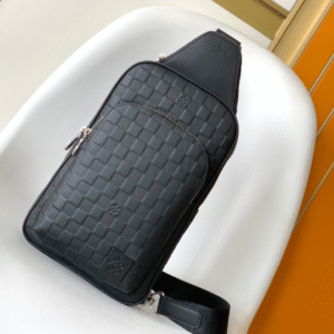 Louis Vuitton LV Avenue Men’s Bag Like Auth Checkerboard Pattern Black 20x31x7cm