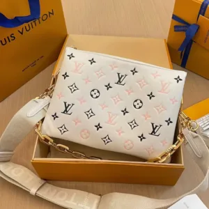 Louis Vuitton Coussin Monogram Mix Pink Black Pattern